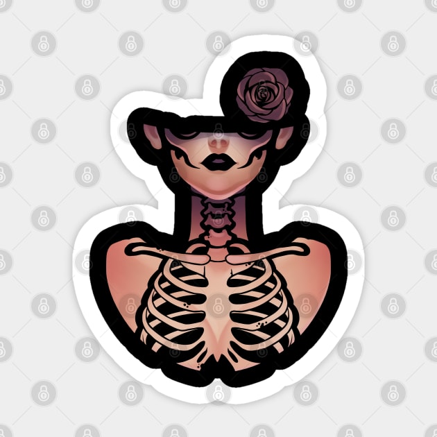 Lady Bad Luck Sticker by supermara